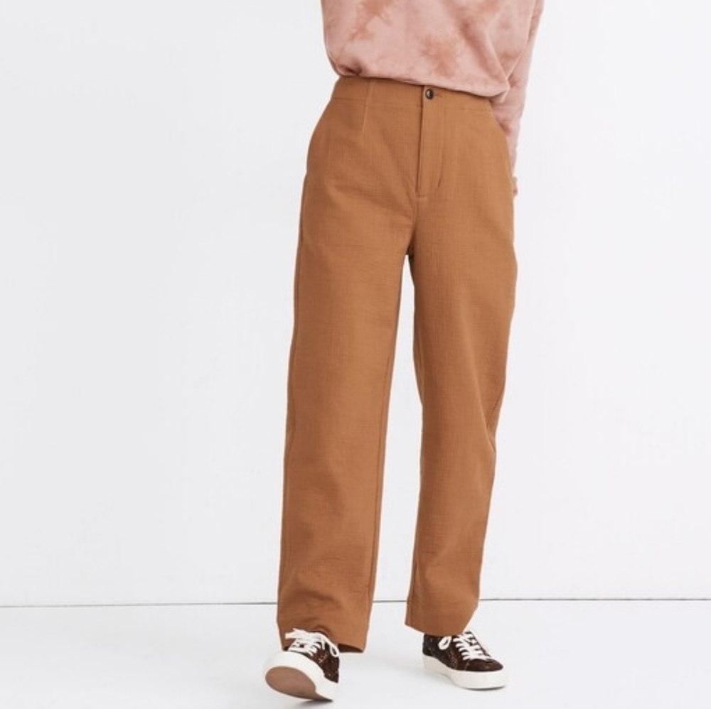 Madewell Cocoon Pants in warm chestnut Size 29